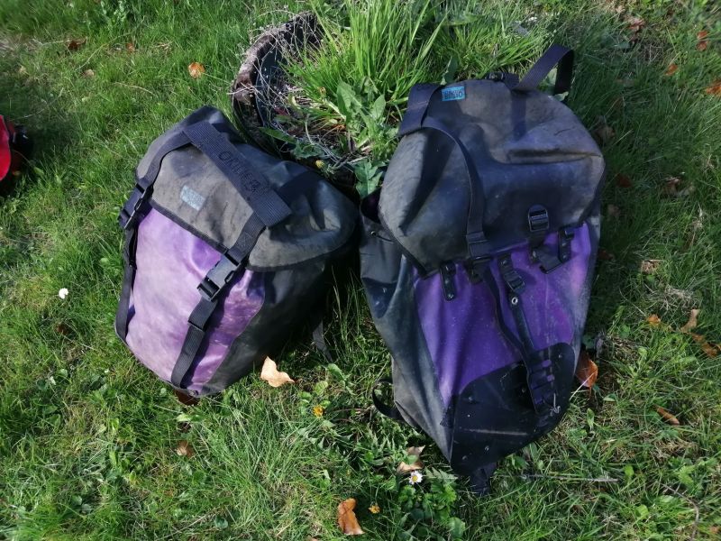 dva páry brašen na kolo Ortlieb packer 2x20L 