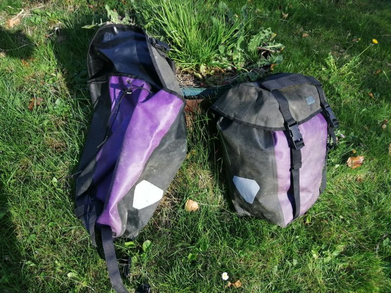 dva páry brašen na kolo Ortlieb packer 2x20L 