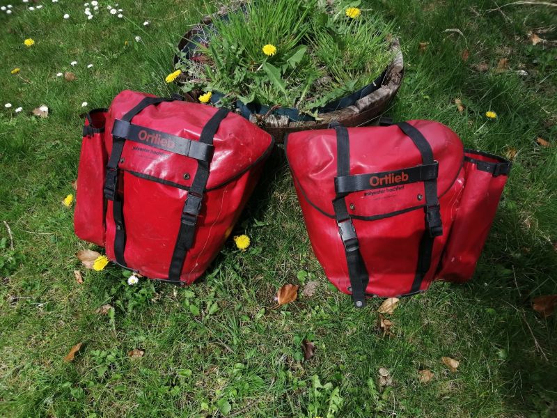 dva páry brašen na kolo Ortlieb packer 2x20L 