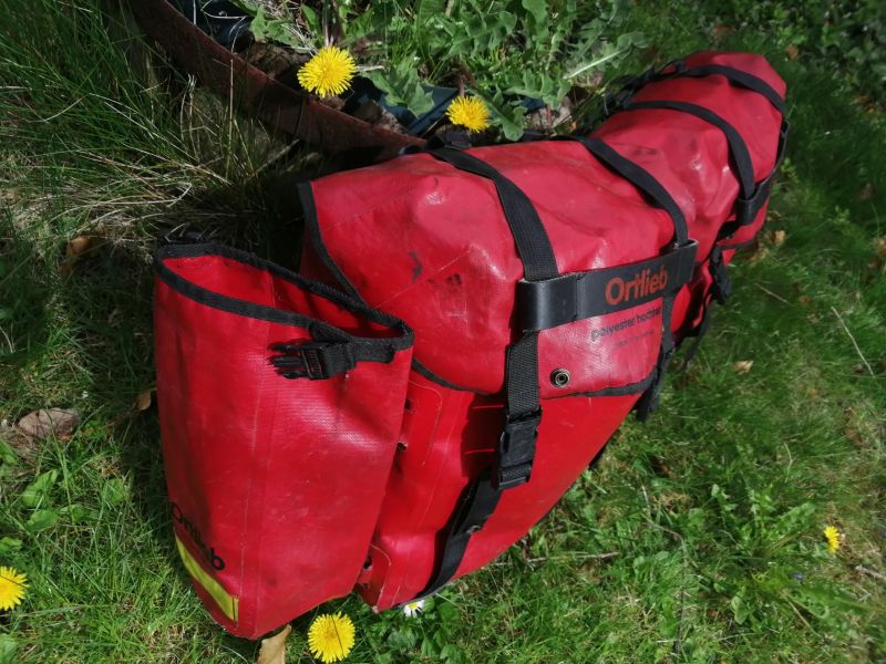 dva páry brašen na kolo Ortlieb packer 2x20L 