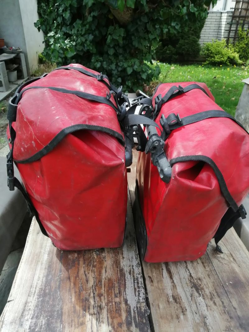 dva páry brašen na kolo Ortlieb packer 2x20L 