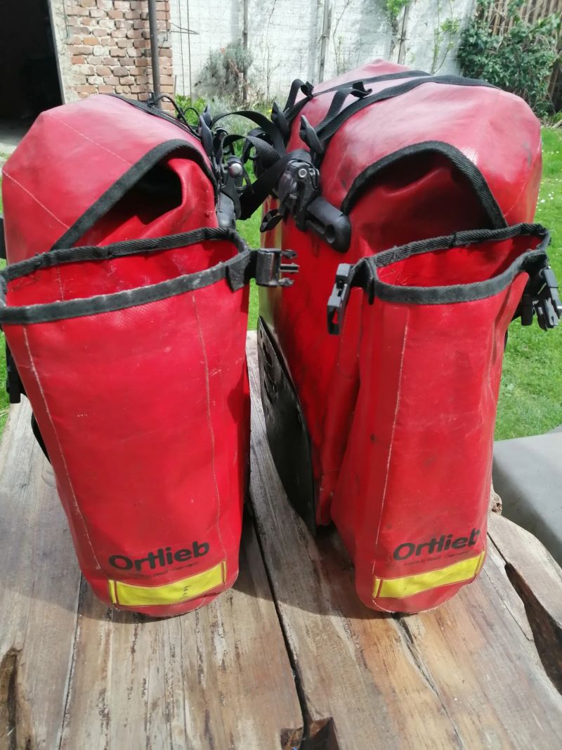 dva páry brašen na kolo Ortlieb packer 2x20L 