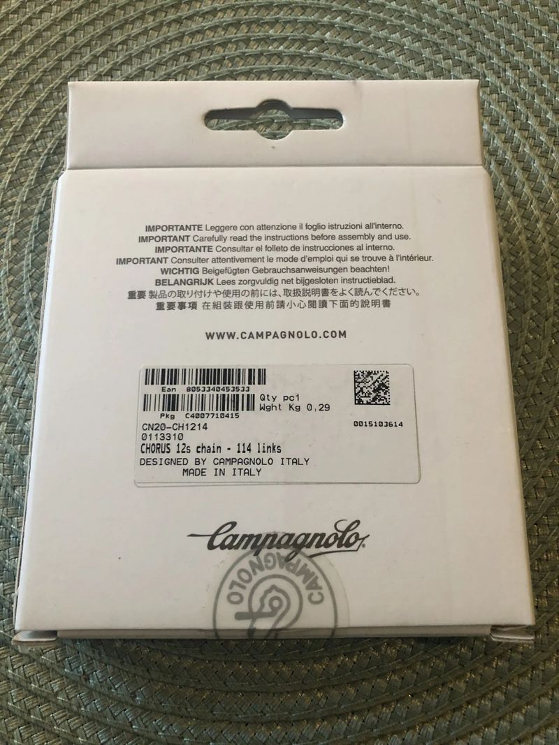 Silniční sada Campagnolo Chorus 12s