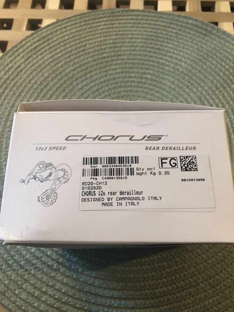Silniční sada Campagnolo Chorus 12s