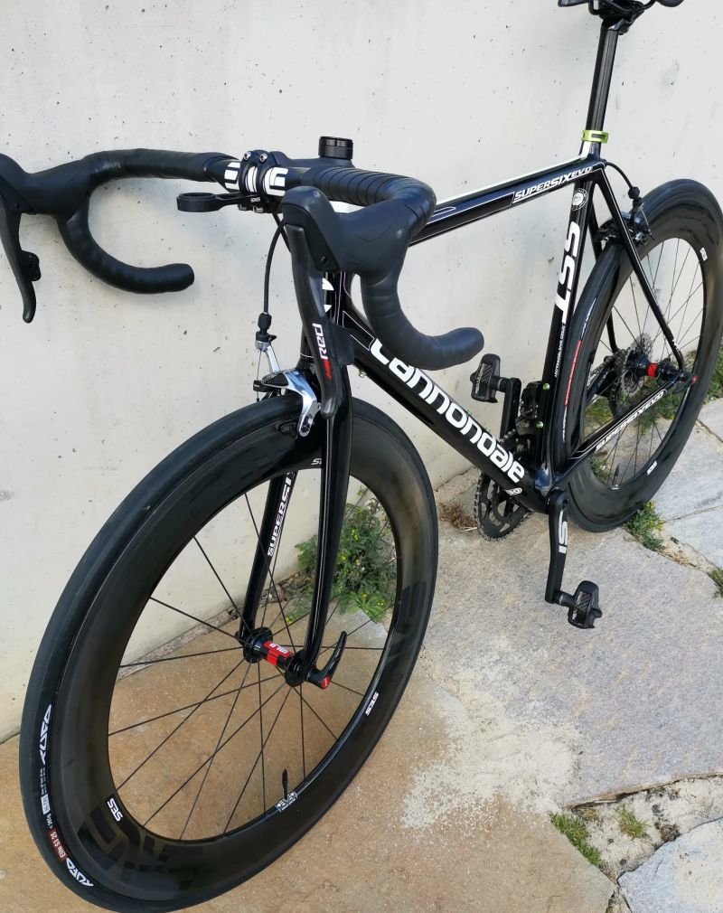Cannondale Supersix Evo - Absolutně Top kolo i stav! El.řazení:Sram RED AXS, ENVE..PC přes 200.tis!
