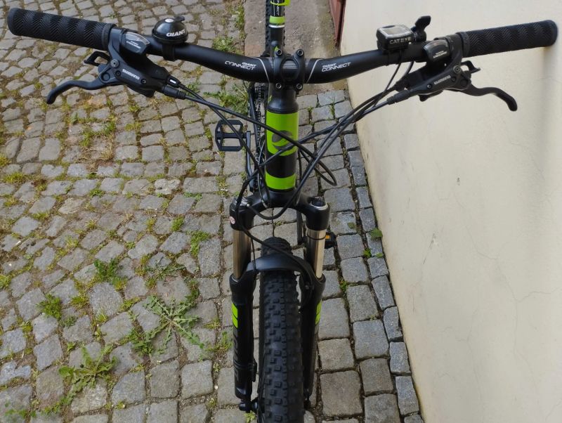 horské kolo Giant Talon 27,5, rám L, 3x10, DEORE XT/SLX, po servisu, pro výšku 170-185cm, jako nové