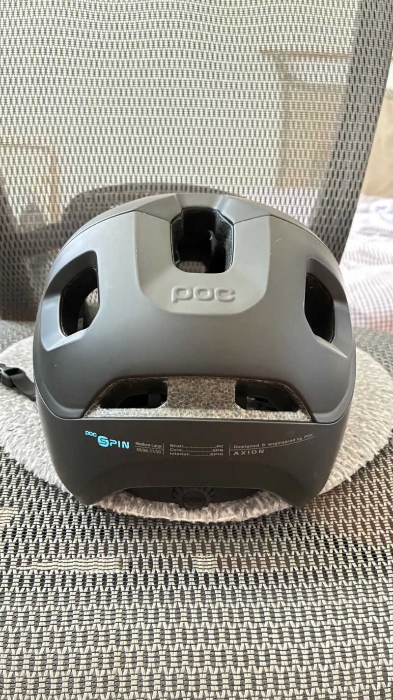 POC Axion SPIN Uranium Black Matt