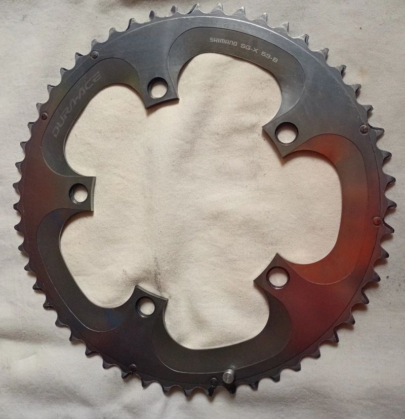 Převodníky Dura Ace 11.sp 52/36 a převodník 53z 10sp. 