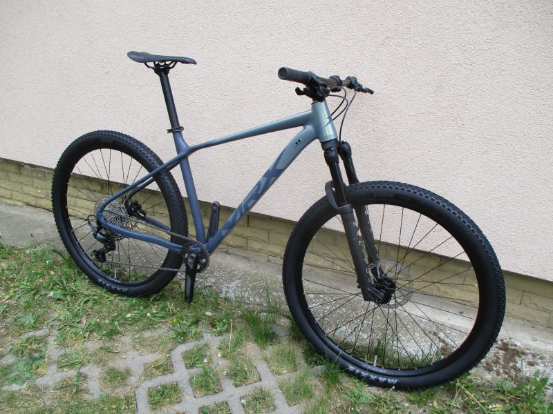 Nové lehké 29" kolo MRX ER25 19,5", vidlice Manitou Machete air, Shimano Deore 1x12, BOOST pevné osy