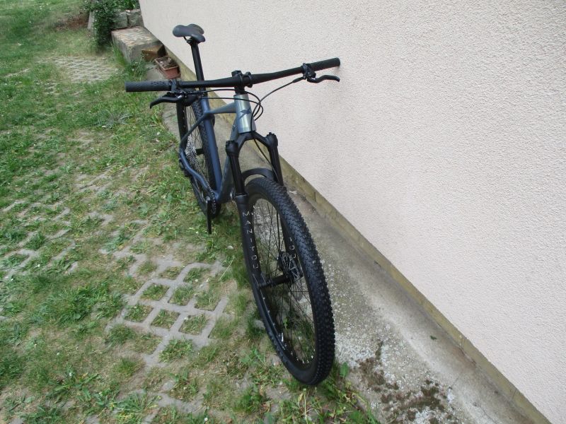 Nové lehké 29" kolo MRX ER25 19,5", vidlice Manitou Machete air, Shimano Deore 1x12, BOOST pevné osy