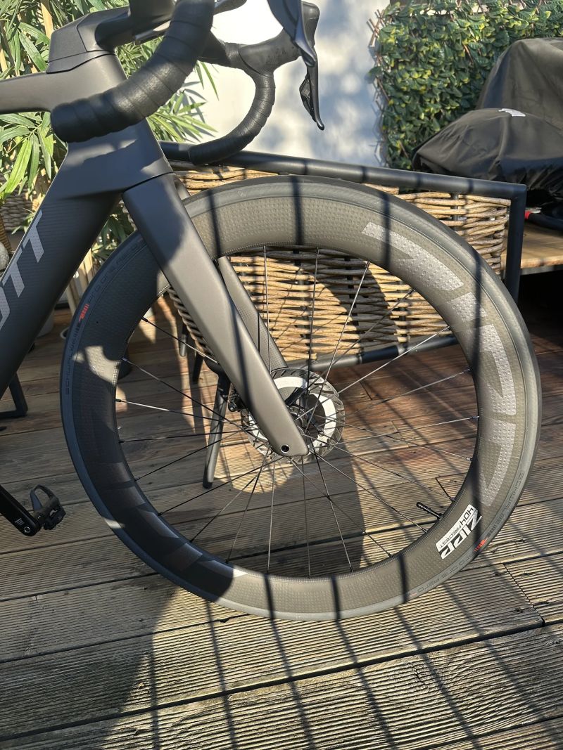 Zipp 404 + 808 firecrest, Shimano