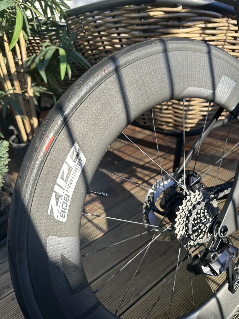 Zipp 404 + 808 firecrest, Shimano