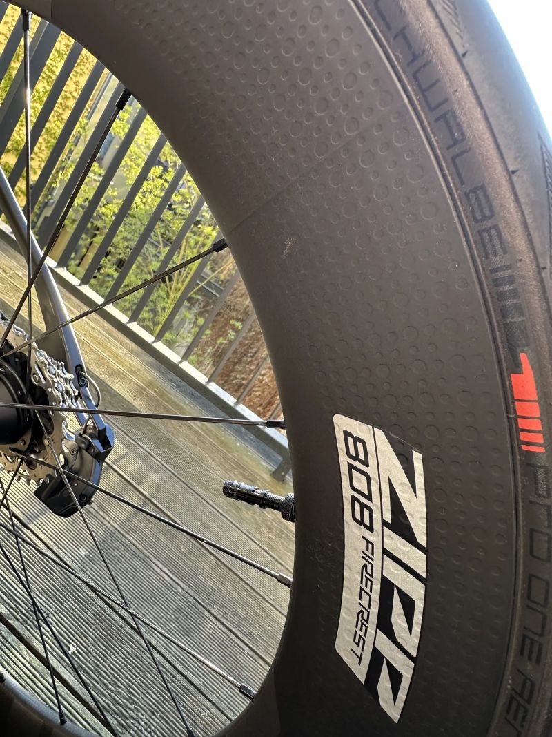 Zipp 404 + 808 firecrest, Shimano