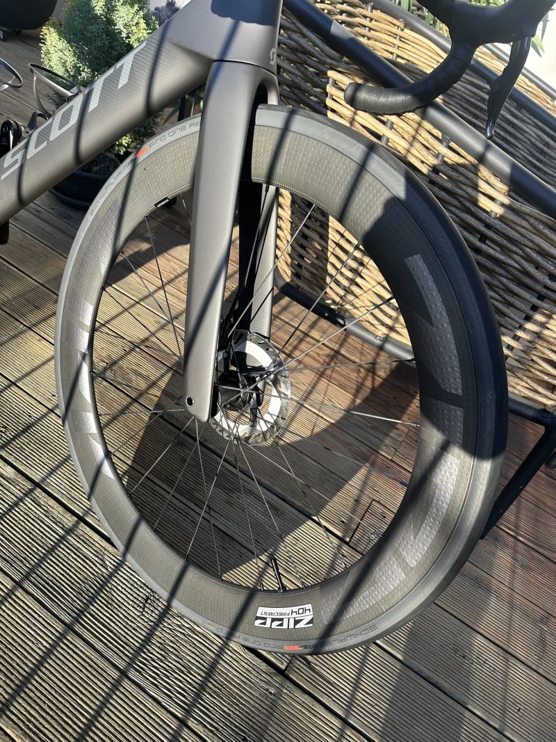 Zipp 404 + 808 firecrest, Shimano