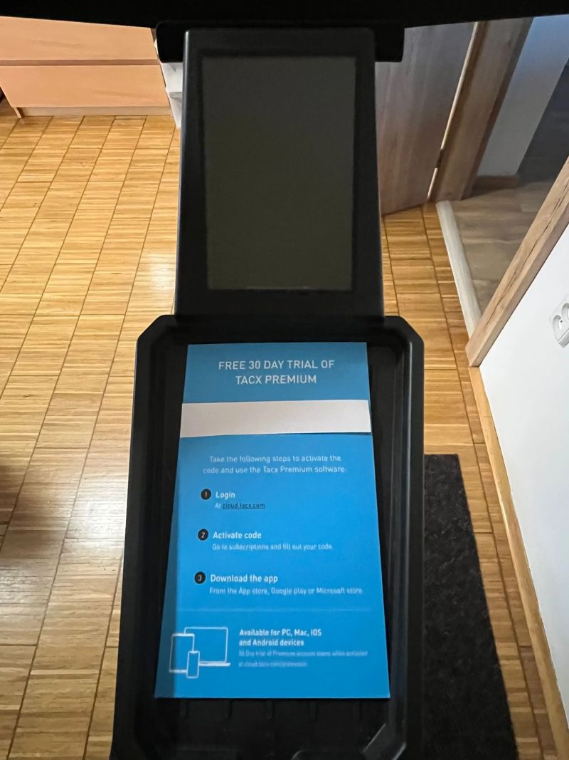 Tacx Neo Bike Smart + Garmin HRM