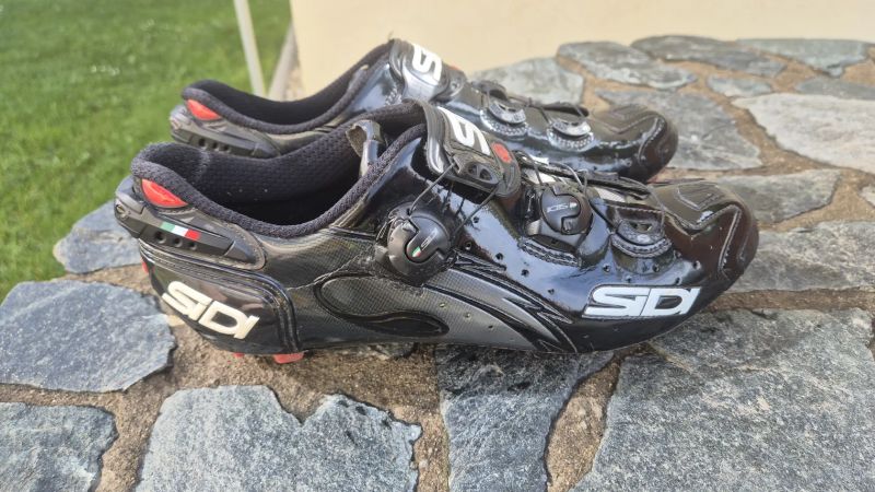 Tretry Sidi Wire Carbon vel. 45 v pěkném stavu 