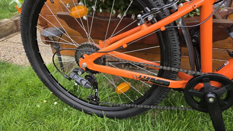 Dětské horské kolo 26" ram XS Rockrider ST500 Decathlon 130-155cm.
