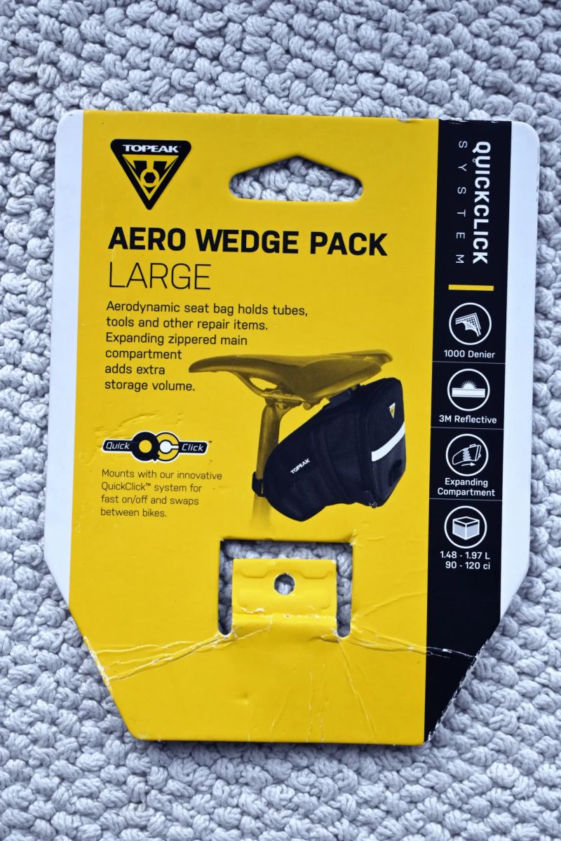 Topeak Aero Wedge Pack Large podsedlová brašna s QuickClick