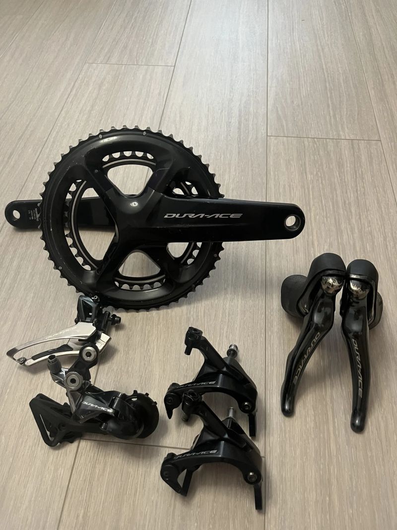 Kompletní sada Shimano Dura-Ace 9100 2x11- Top mechanická sada, super stav
