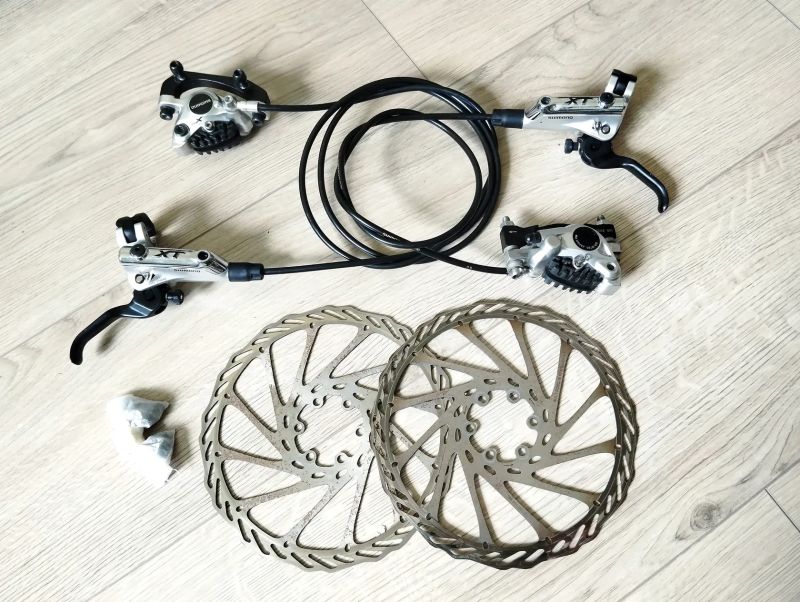 Shimano XT komplet 