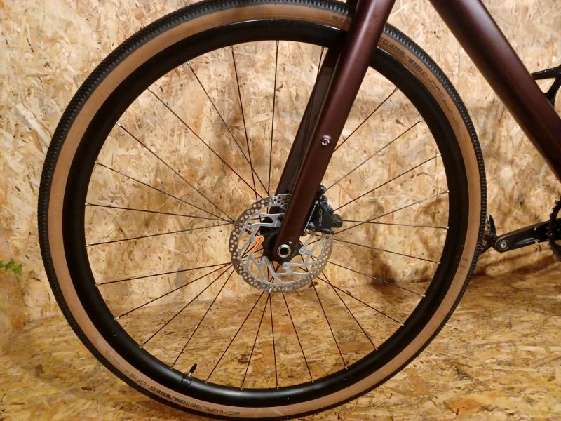 Cube gravel NUROAD RACE rubyred gloss 2025, velikost rámu M 