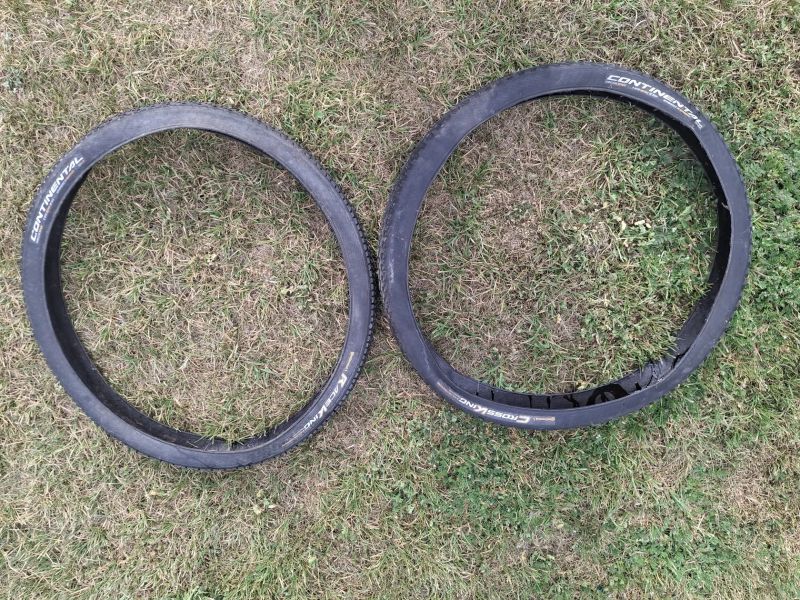 2 ks. pláště Continental 29x2.2 Race King, Cross King, kevlar