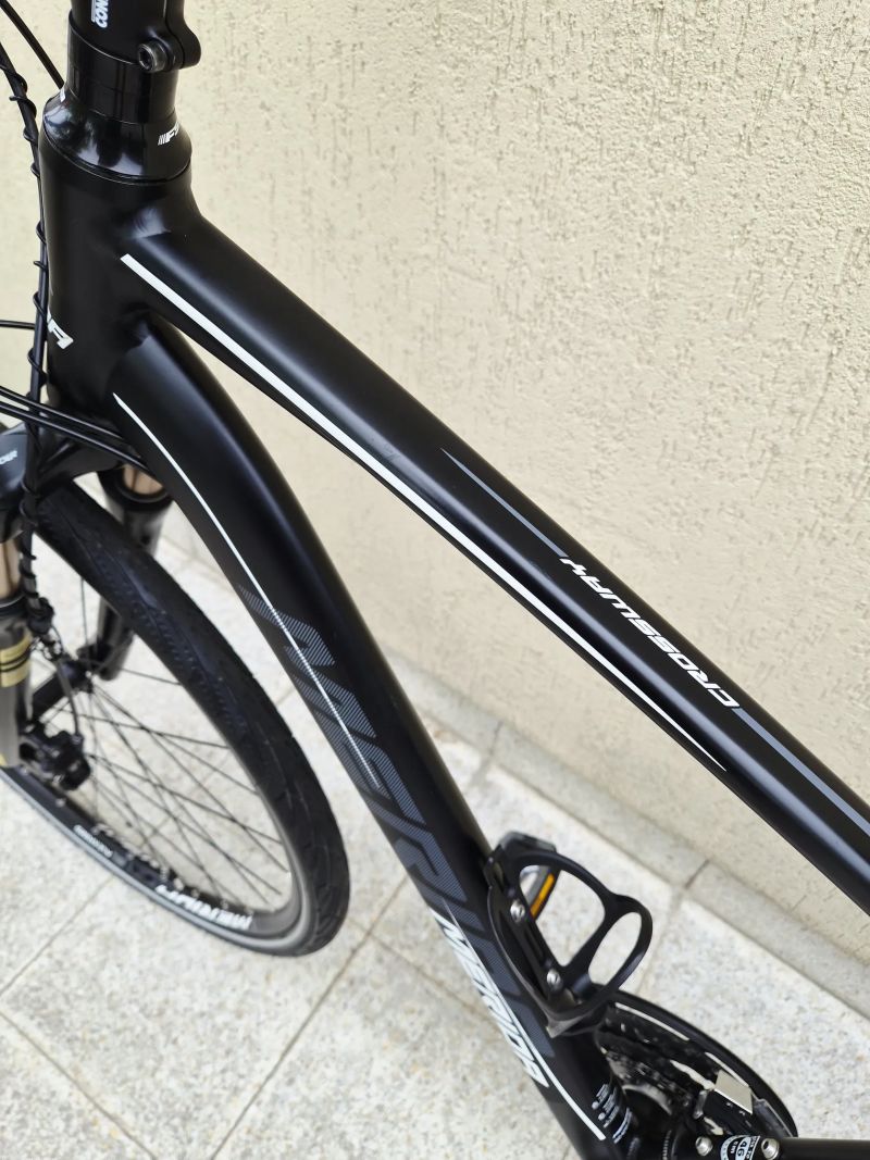 #76 Zánovní Merida Crossway XT edition AIR, pro 170-190cm