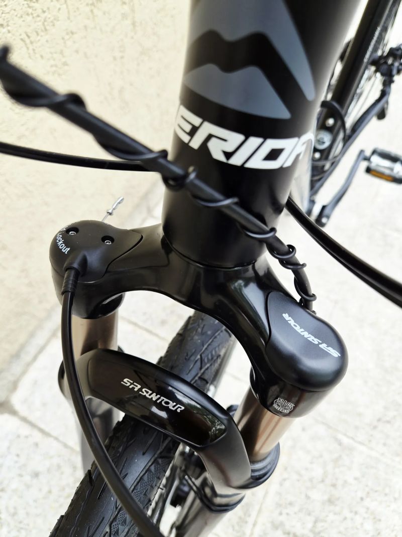 #76 Zánovní Merida Crossway XT edition AIR, pro 170-190cm