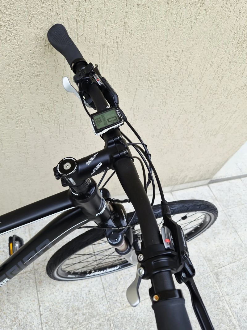 #76 Zánovní Merida Crossway XT edition AIR, pro 170-190cm