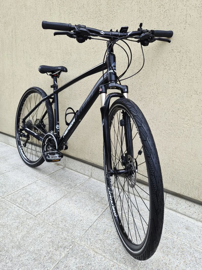 #76 Zánovní Merida Crossway XT edition AIR, pro 170-190cm