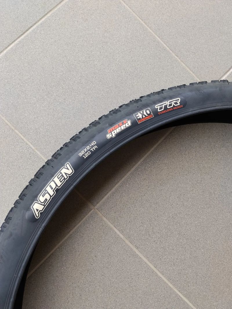 Maxxis Aspen 32x2.40" EXO TR, 120Tpi + packeta Zdarma