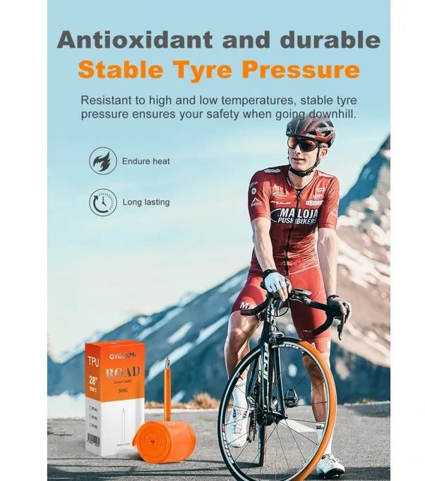 Cyclami duše 30g PL Road 700/18C-32C 45 nebo 65 nebo 85 mm ORANGE 
