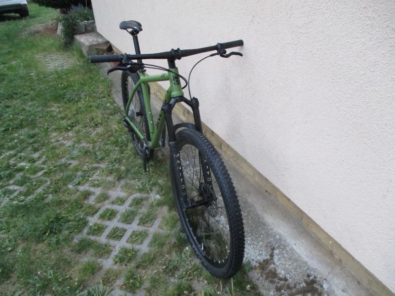 Nové lehké 29" kolo RB CR 21", vidlice Manitou Machete air, Shimano Deore 1x12, BOOST pevné osy 