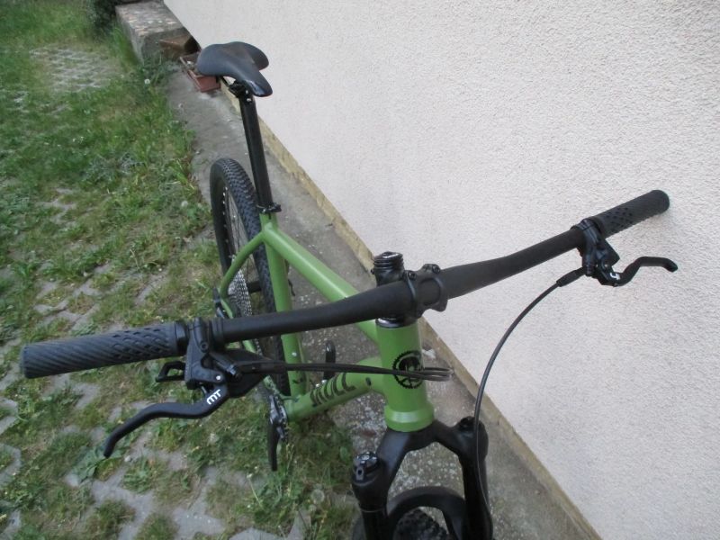 Nové lehké 29" kolo RB CR 21", vidlice Manitou Machete air, Shimano Deore 1x12, BOOST pevné osy 