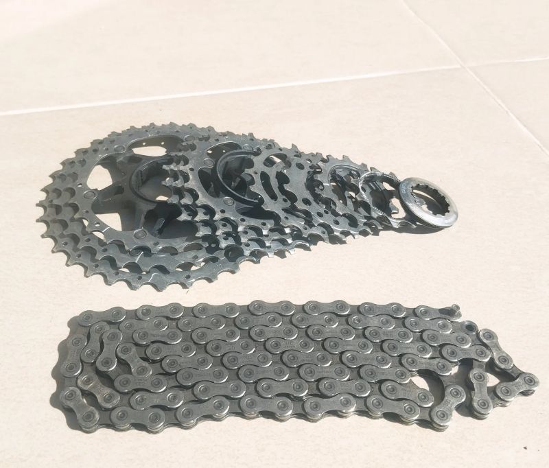 Shimano XT komplet - jako nová 