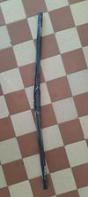 Řídítka FORCE TEAM Carbon černá lesklá s rozměrem 31,8/780 mm