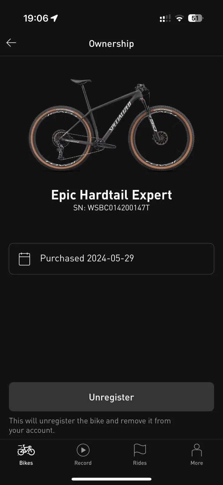 Specialized Epic HT Expert r. 2024 vel. M