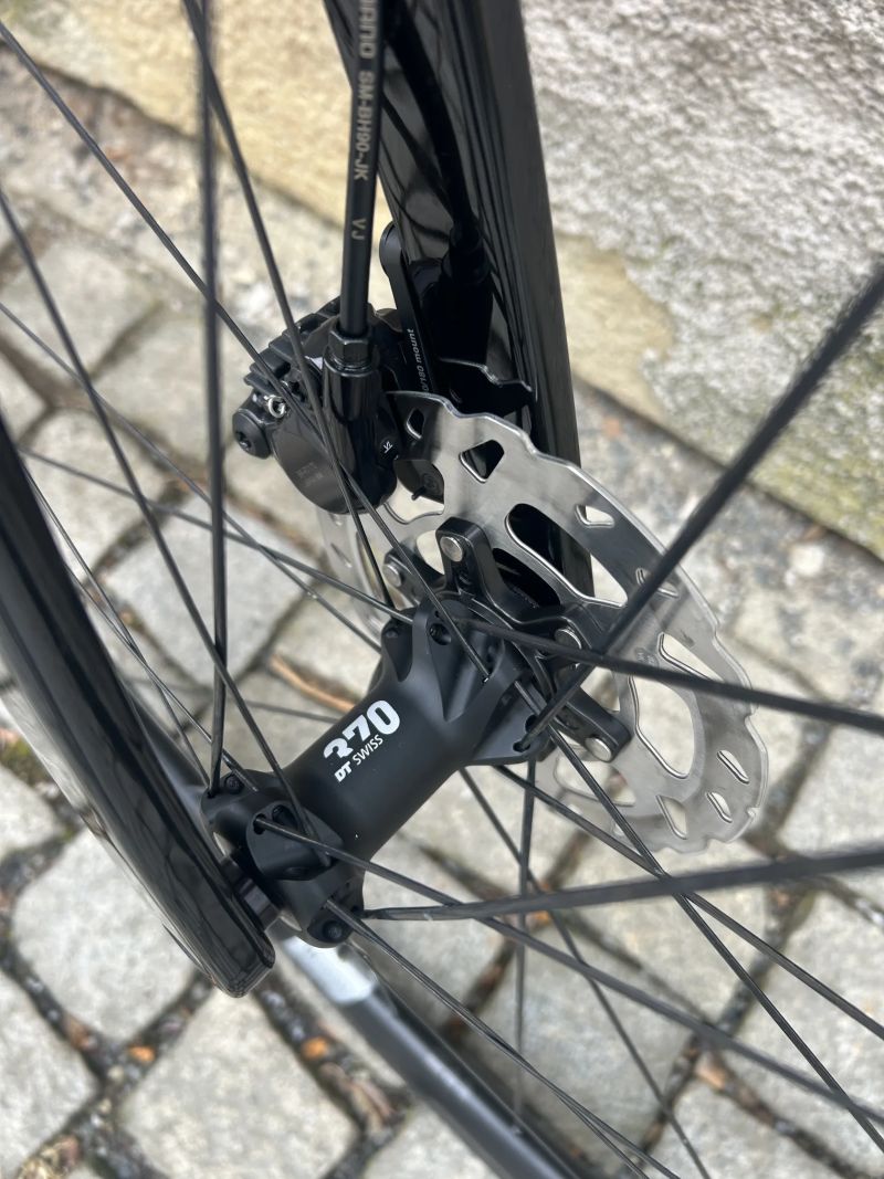 Isaac Vitron Shimano 105 Di2 – stav nového kola