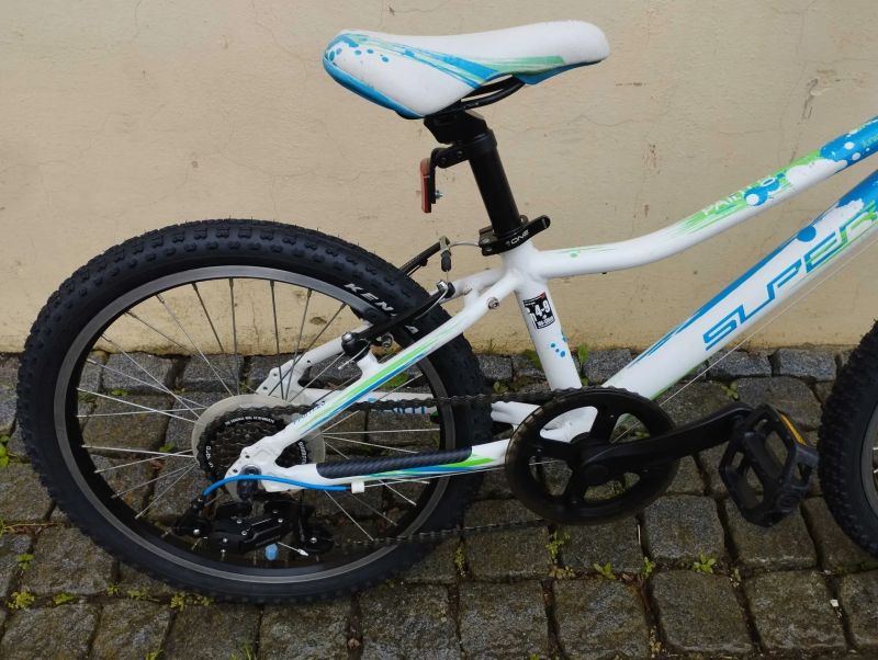 dětské horské MTB kolo Superior Paint 20 pro výšku 115-135cm; po servisu + dárek