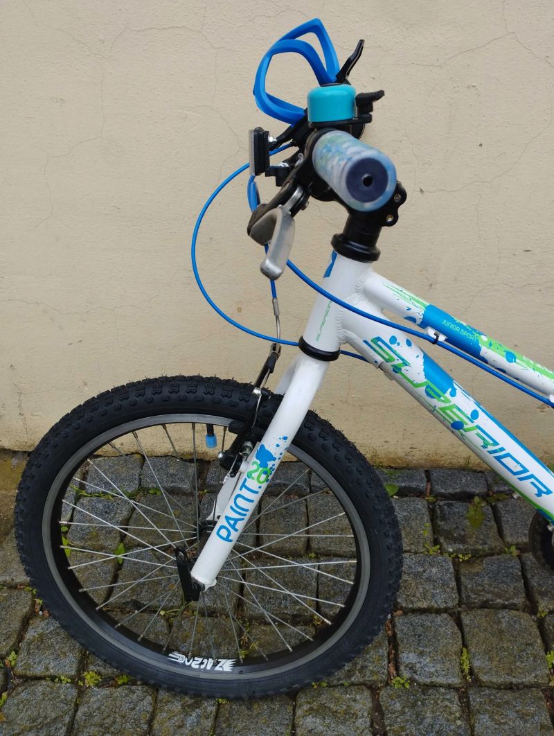 dětské horské MTB kolo Superior Paint 20 pro výšku 115-135cm; po servisu + dárek