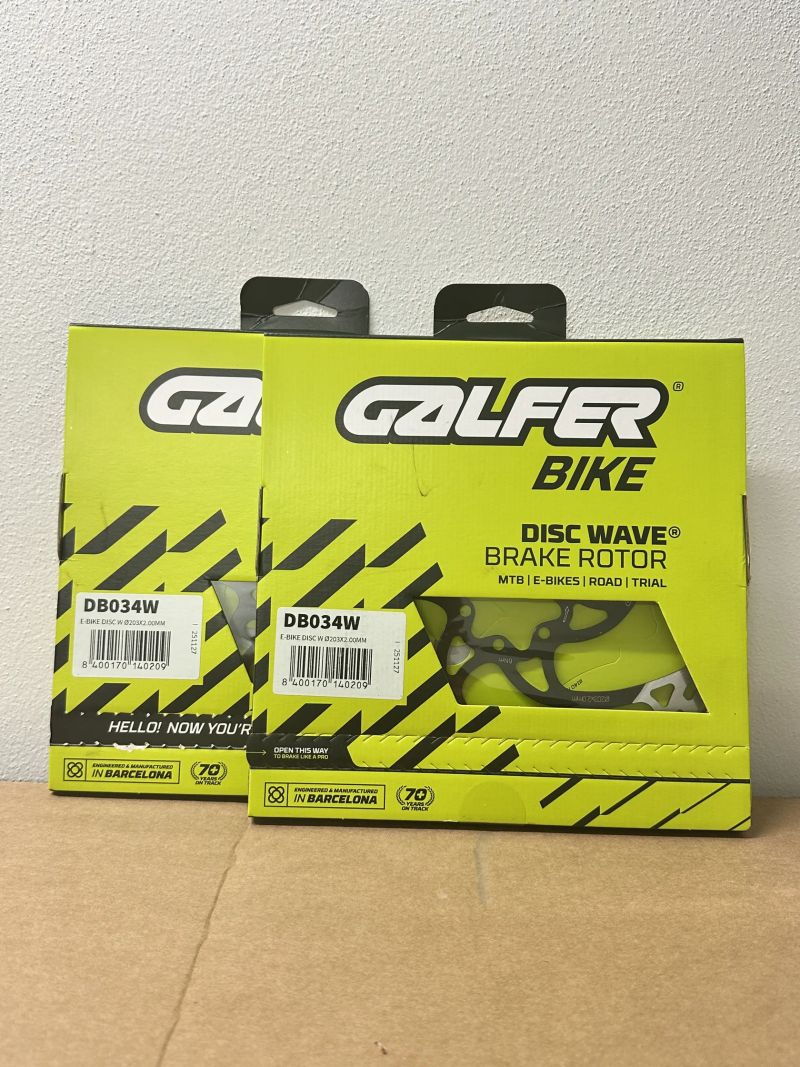 Galfer kotouče 203mm 6-bolt pro E-Bike 