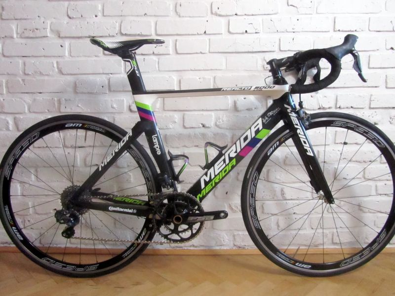 MERIDA REACTO 5000 LTD na Shimano ULTEGRA Di2, 53 cm. PC 100.000+