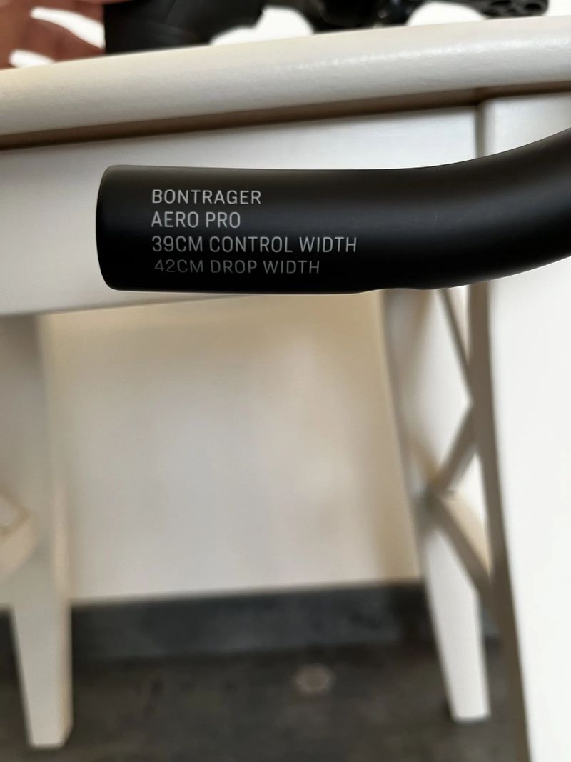 Bontrager aero pro řídítka 390/420, Trek představec RCS PRO 100 mm, 