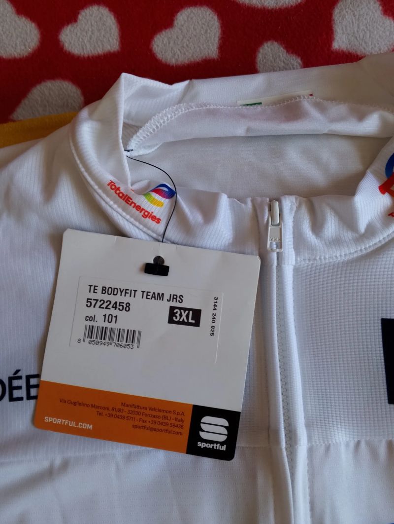 Cyklo dres Sportful Totalenergies,Alpecin