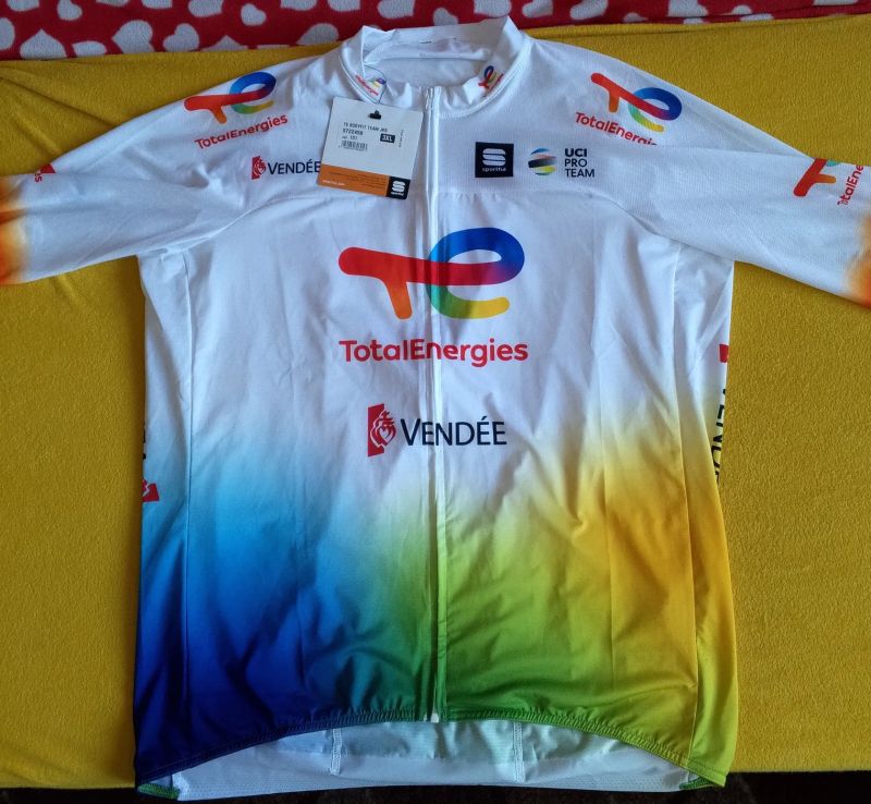 Cyklo dres Sportful Totalenergies,Alpecin