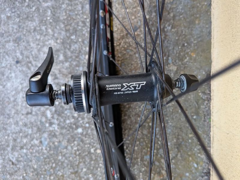 zapletená kola XT/DT E540 26"