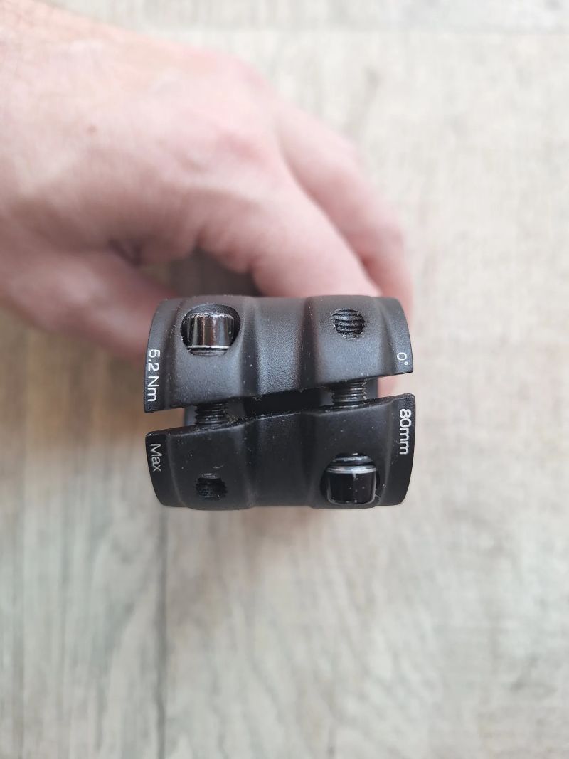 BONTRAGER Rhythm Comp KnockBlock 31.8mm, 80mm, 0°