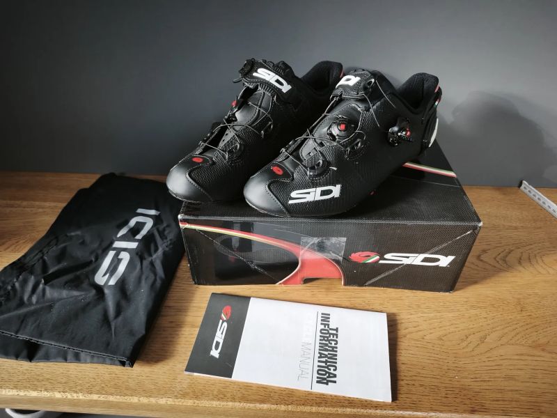 cyklistické tretry SIDI scarpe ERGO 5 CARBON MATT BLACK vel.265mm