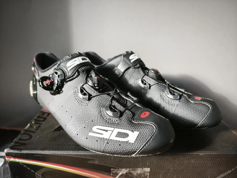 cyklistické tretry SIDI scarpe ERGO 5 CARBON MATT BLACK vel.265mm