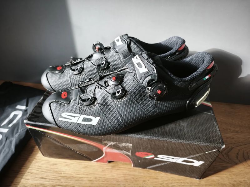 cyklistické tretry SIDI scarpe ERGO 5 CARBON MATT BLACK vel.265mm